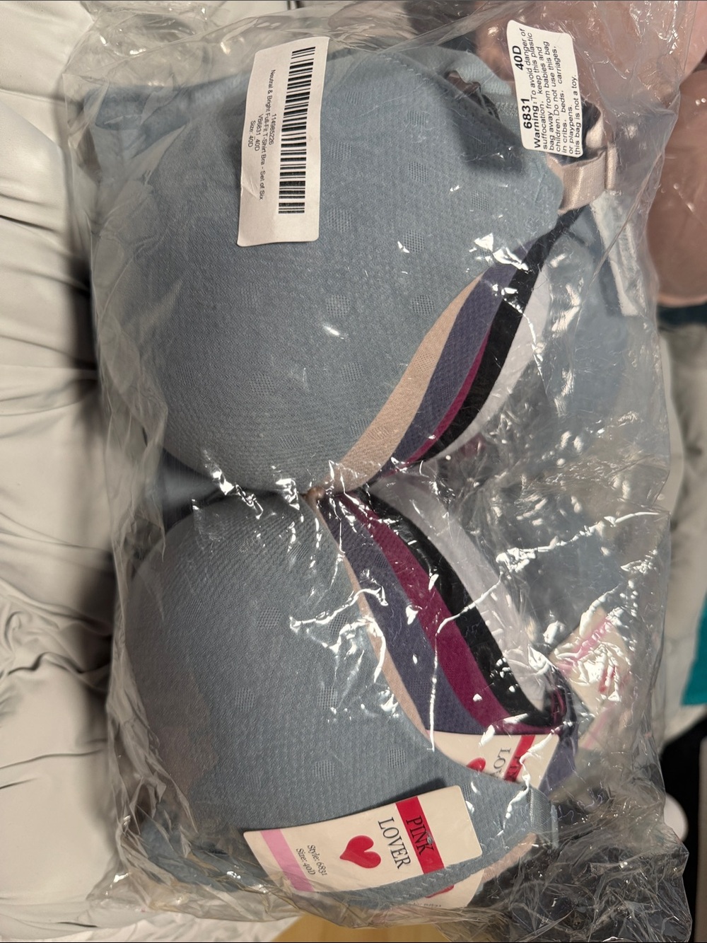 Neutral & Bright Full-Fit T-Shirt Bra - Set of 6